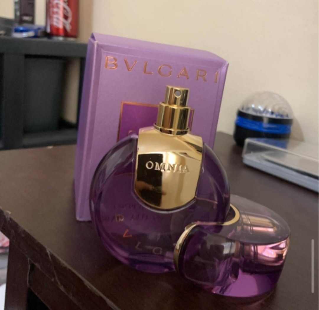 Bvlgari Amethyst (Category: Fragrance & Deodorants) located in Manila. Submitted by precy.gracr (Listing ID 1470312659, Image 2). Description: guaranteed authentic almost full juice level.