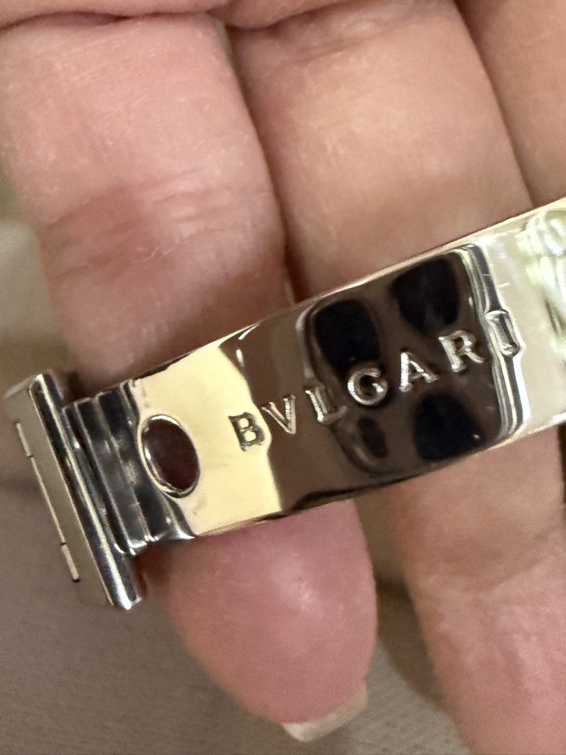 Bvlgari Bb (Category: Luxury Watches) located in Manila. Submitted by elledp (Listing ID 1470277536, Image 3). Description: - Brand: Bvlgari BB 30 SSD - Dial: Classic black with silver-tone markers and Arabic numerals at 12 and 6 o'clock - Features: Date window located at the 3 o'clock position - Details: Official Bvlgari logo stamped on the clasp and engraved on the case back - Condition: 100% authentic, well-maintained, and ready to wear.