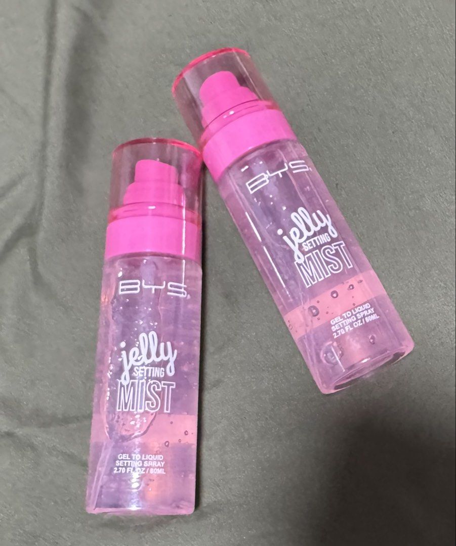 BYS Jelly Setting Mist (Spray) (Category: Makeup) located in Quezon City. Submitted by kthvdmd (Listing ID 1470242715, Image 1). Description: ❗️SOLD INDIVIDUALLY ❗️PRICE IS PER PIECE.