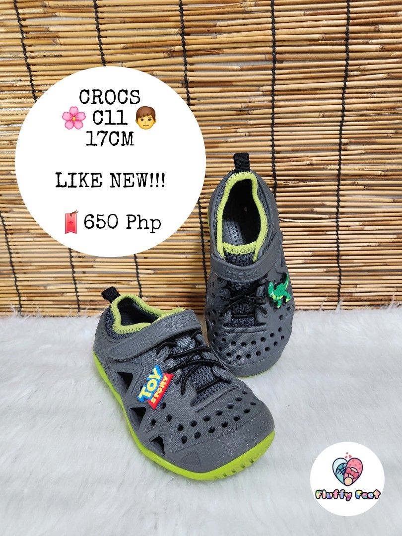 C11- Preloved Original Crocs for kids (Category: Babies & Kids Fashion) located in Navotas City. Submitted by FluffyFeet (Listing ID 1470272619, Image 1). Description: NEW ARRIVAL❗️ This is a PRELOVED ORIGINAL CROCS FOR KIDS‼️ Please managed your expectations ❤️ 📌 Strictly MINE NOW, PAY NOW ONLY❗️ (Unless suki na po na maayos kausap at iwas cancellation) 📌 You may ask for other photos before placing order/s STRICTLY NO RETURN, NO EXCHANGE UNLES
