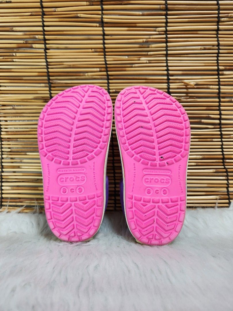 C8/9- Preloved Original Crocs for kids (Category: Babies & Kids Fashion) located in Navotas City. Submitted by FluffyFeet (Listing ID 1470244657, Image 3). Description: NEW ARRIVAL❗️ This is a PRELOVED ORIGINAL CROCS FOR KIDS‼️ Please managed your expectations ❤️ 📌 Strictly MINE NOW, PAY NOW ONLY❗️ (Unless suki na po na maayos kausap at iwas cancellation) 📌 You may ask for other photos before placing order/s STRICTLY NO RETURN, NO EXCHANGE UNLE