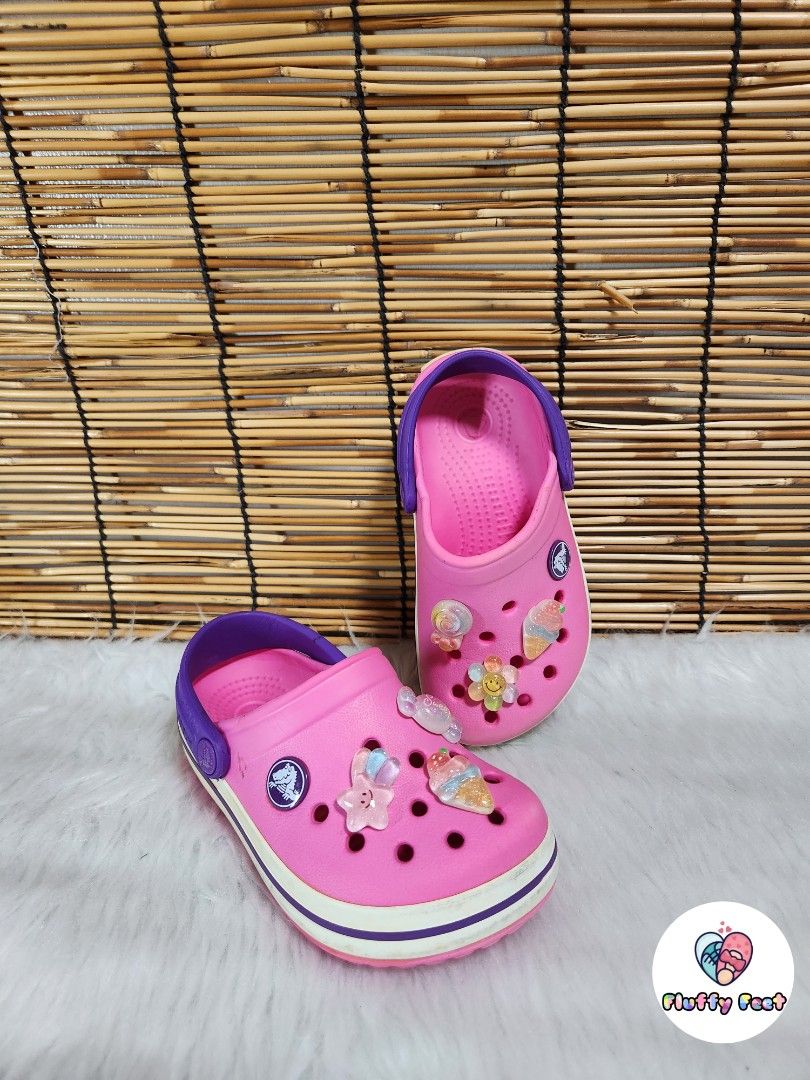 C8/9- Preloved Original Crocs for kids (Category: Babies & Kids Fashion) located in Navotas City. Submitted by FluffyFeet (Listing ID 1470244657, Image 2). Description: NEW ARRIVAL❗️ This is a PRELOVED ORIGINAL CROCS FOR KIDS‼️ Please managed your expectations ❤️ 📌 Strictly MINE NOW, PAY NOW ONLY❗️ (Unless suki na po na maayos kausap at iwas cancellation) 📌 You may ask for other photos before placing order/s STRICTLY NO RETURN, NO EXCHANGE UNLE