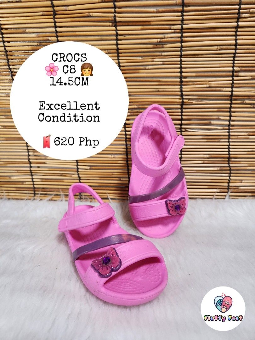 C8- Preloved Original Crocs for kids (Category: Babies & Kids Fashion) located in Navotas City. Submitted by FluffyFeet (Listing ID 1470273072, Image 1). Description: NEW ARRIVAL❗️ This is a PRELOVED ORIGINAL CROCS FOR KIDS‼️ Please managed your expectations ❤️ 📌 Strictly MINE NOW, PAY NOW ONLY❗️ (Unless suki na po na maayos kausap at iwas cancellation) 📌 You may ask for other photos before placing order/s STRICTLY NO RETURN, NO EXCHANGE UNLESS