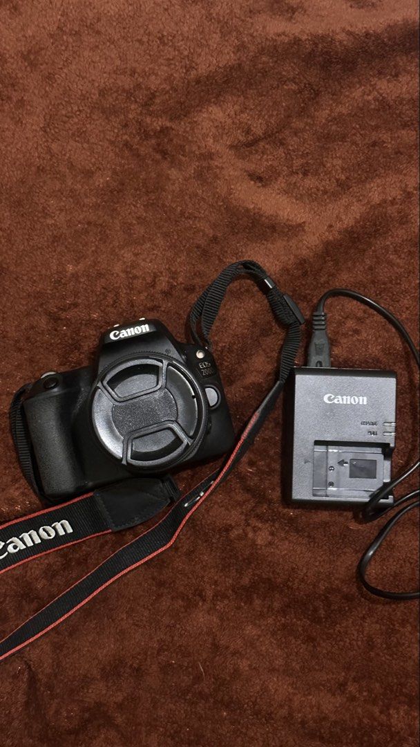 Canon EOS 200D (Category: Cameras) located in Manila. Submitted by liaaaahx (Listing ID 1470213064, Image 2). Description: 📸 FOR SALE: CANON EOS 200D + 18–55mm KIT LENS INCLUSIONS: ✔️ Canon EOS 200D camera body ✔️ Canon EF-S 18–55mm kit lens ✔️ Battery ✔️ Battery charger ✔️ Camera bag CAMERA SPECS: • 24.2MP APS-C CMOS Sensor • DIGIC 7 Image Processor • Dual Pixel CMOS AF • 3.0” Vari-Angle Touchscreen LCD • Full HD 1080p Video Recording • Built-i