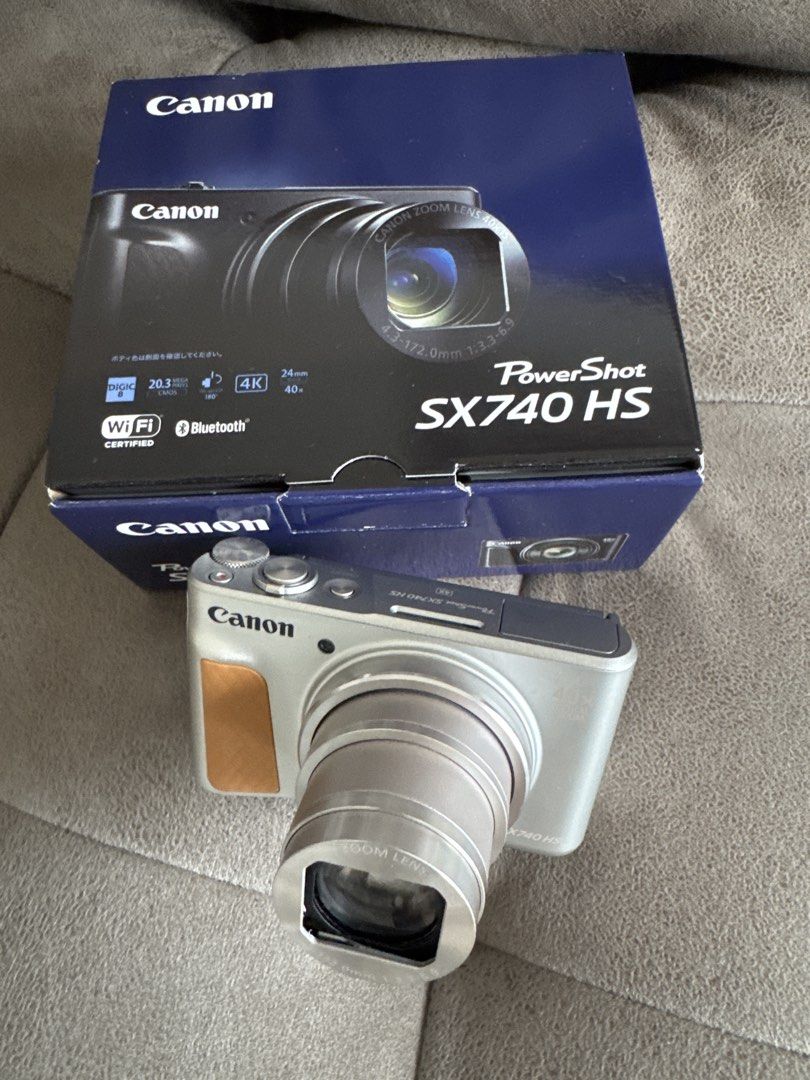 Canon PowerShot SX740 HS Digital Camera, Photography, Cameras on Carousell