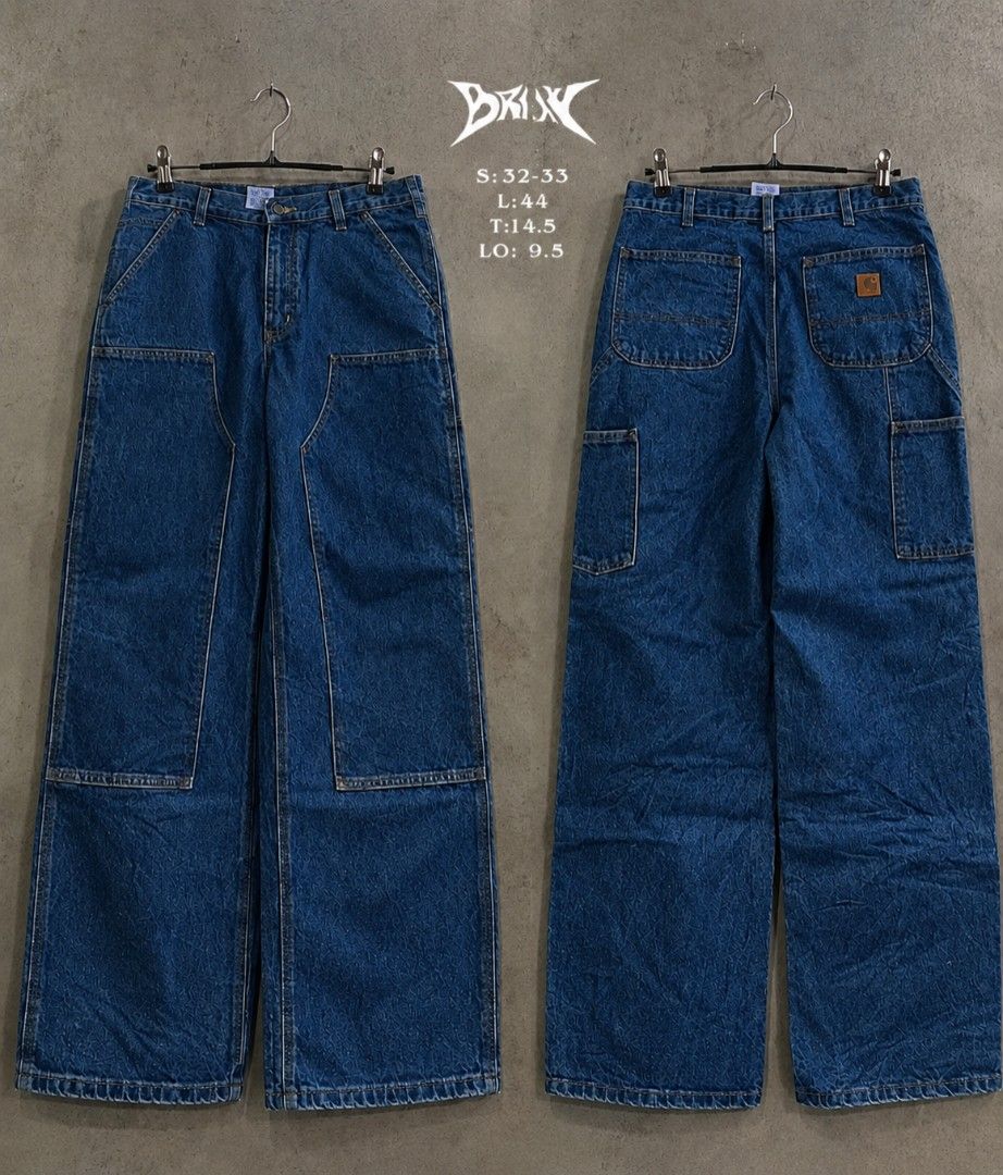 Carhartt authentic double knee B73 DST (Category: Jeans) located in Dasmarinas. Submitted by brixx_wear (Listing ID 1470202923, Image 1). Description: DETAILS : AUTHENTIC B73 CARHARTT SUPER HARD! GOOD AS NEW QUALITY, LIKE NEW CONDITION 10/10. [NO ISSUE] GCASH PAYMENT DETAILS INDICATED ON THE PHOTO NO COD, PAY AS YOU ORDER BASIS OPEN FOR ALTER ADD 50PHP [ PREFERRED SIZE ] COURIER J&T AND LALAMOVE +SHIPPING / DELIVERY FEE !REMINDERS! Color may slig