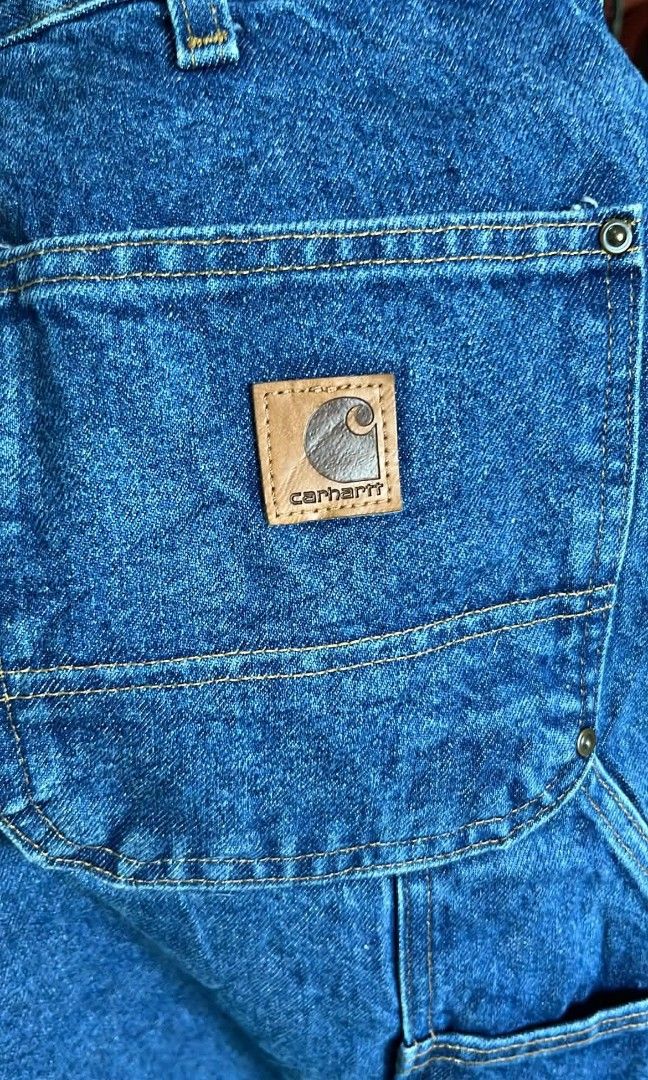 Carhartt authentic double knee B73 DST (Category: Jeans) located in Dasmarinas. Submitted by brixx_wear (Listing ID 1470202923, Image 2). Description: DETAILS : AUTHENTIC B73 CARHARTT SUPER HARD! GOOD AS NEW QUALITY, LIKE NEW CONDITION 10/10. [NO ISSUE] GCASH PAYMENT DETAILS INDICATED ON THE PHOTO NO COD, PAY AS YOU ORDER BASIS OPEN FOR ALTER ADD 50PHP [ PREFERRED SIZE ] COURIER J&T AND LALAMOVE +SHIPPING / DELIVERY FEE !REMINDERS! Color may slig