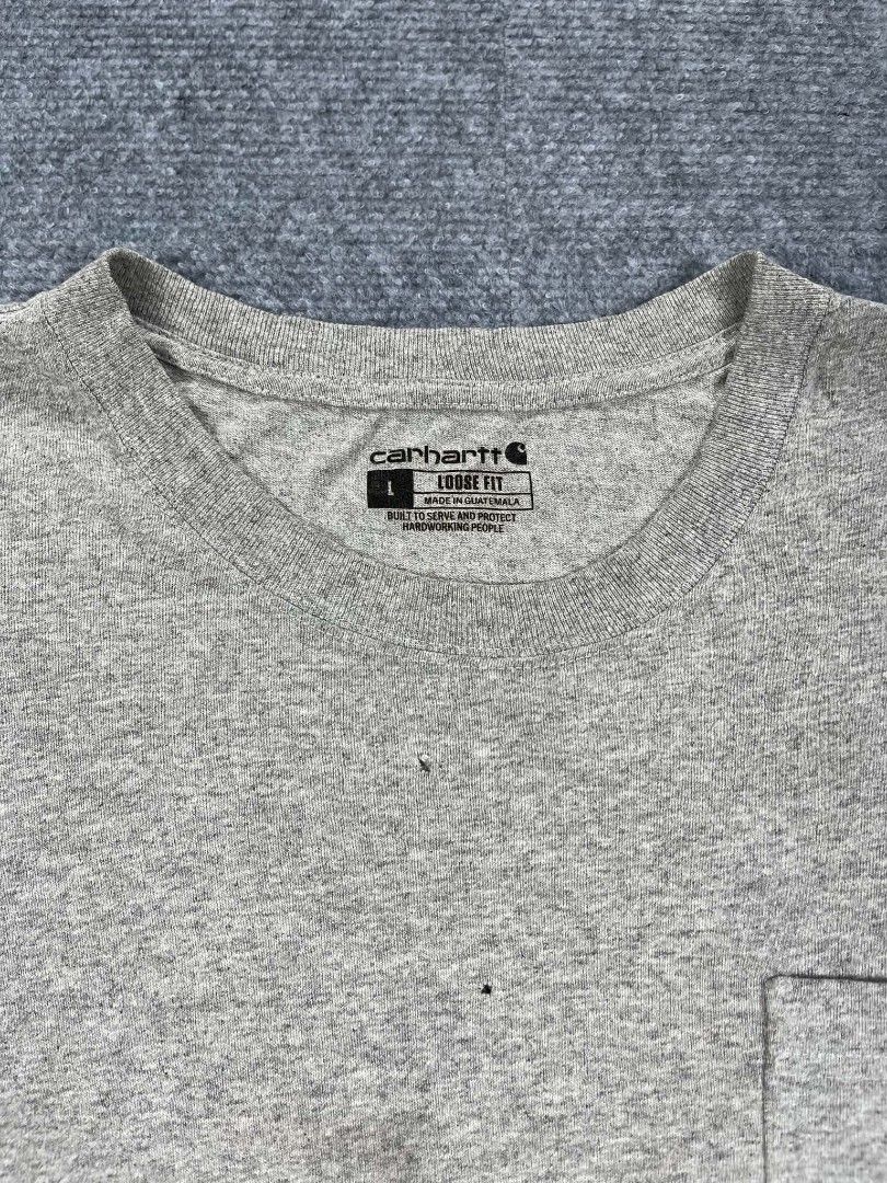 Carhartt Pocket T-Short (Category: Tshirts & Polo Shirts ) located in Tayabas. Submitted by renew.revibe (Listing ID 1470212470, Image 3). Description: Carhartt Pocket T-Shirt Very Good Condition Stain / tiny pinholes Large (25x31) 400 +SF.