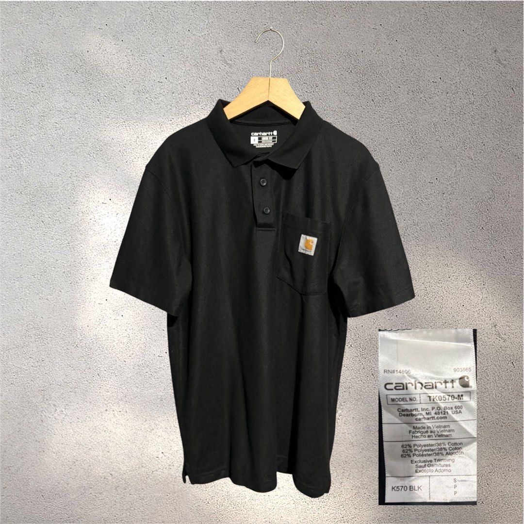 Carhartt Poloshirts (Category: Tshirts & Polo Shirts ) located in Manila. Submitted by junkeito09 (Listing ID 1470330851, Image 2). Description: Declutter 🗑️ Both very good condition 9.5/10 color rate Size small both 850 each 💵 Davao loc.