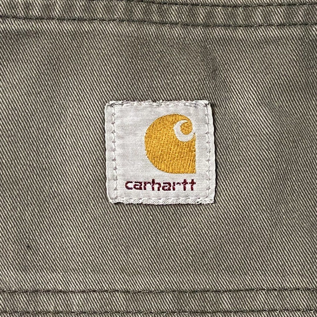 Carhartt Relaxed Fit Carpenter Jorts (Category: Shorts) located in Taguig. Submitted by workwearheads (Listing ID 1470328728, Image 3). Description: ▪️Waist: 30-31 ▪️Length: 20 ▪️Thigh: 13 ▪️Leg Opening: 11 ▪️Color rate: 8.5/10 ▪️Issue: minor stain need wash (see last 2 photo) ▪️Excellent Condition .