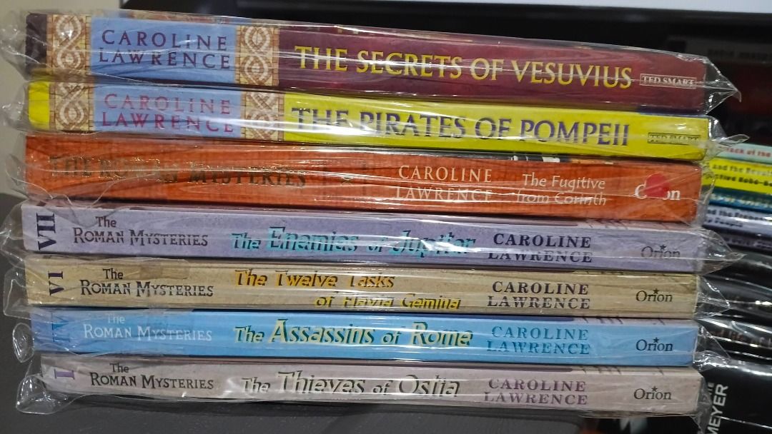 CAROLINE LAWRENCE BOOK BUNDLE - PB (7 BOOKS) (Category: Children's Books) located in Cagayan de Oro. Submitted by crome2024 (Listing ID 1470320403, Image 2). Description: .