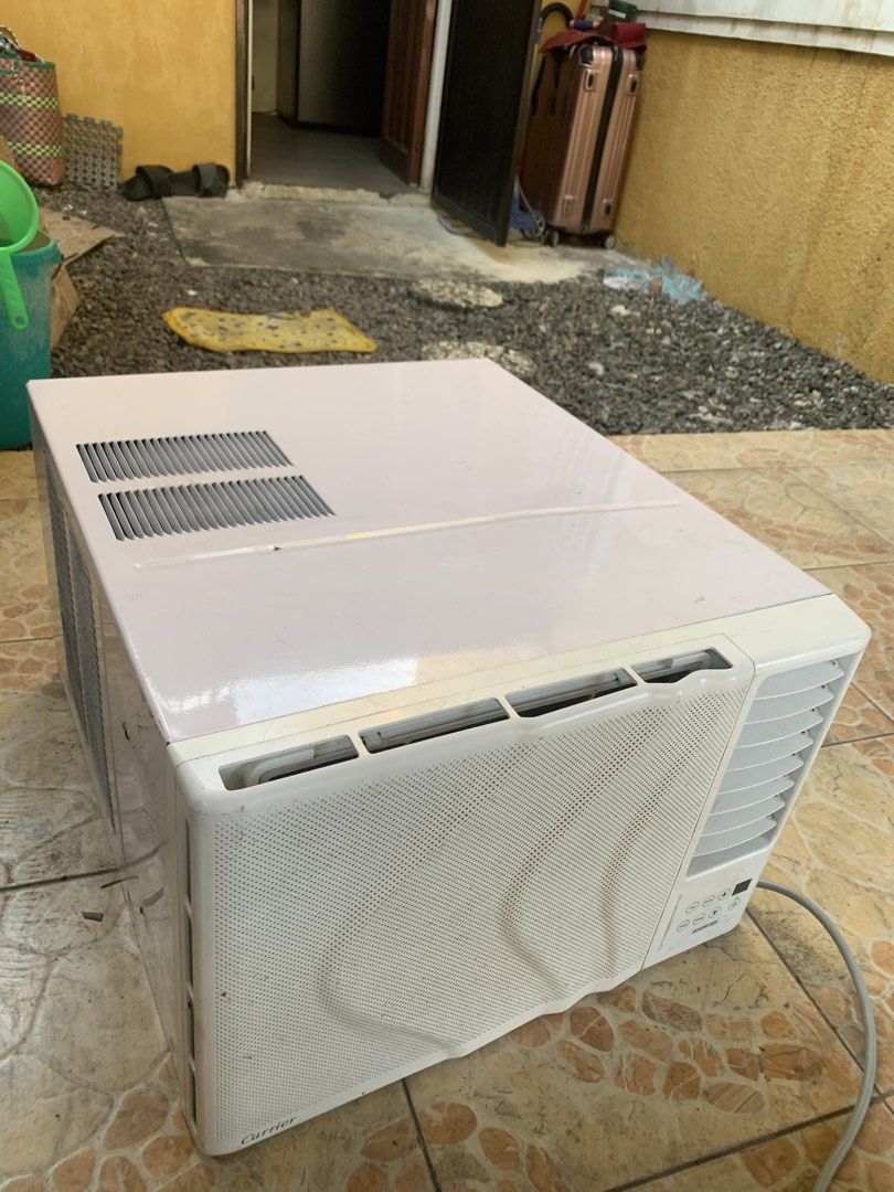 Carrier Window Type Inverter Air Conditioner (Category: Air Conditioning and Heating) located in Malolos. Submitted by ronc22 (Listing ID 1470277002, Image 1). Description: - CARRIER 1HP Inverter Window Type - Like New (No Remote) -For Sale: Carrier 1.0HP Inverter Window Type Aircon -Model: WCARJ009EEV Details: ✔ 1.0 HP - Inverter - Super tipid ✔ Used less than 1 year lang, na-stock na lang sa bahay ✔ No issue, no repair, no leak - lamig parang b
