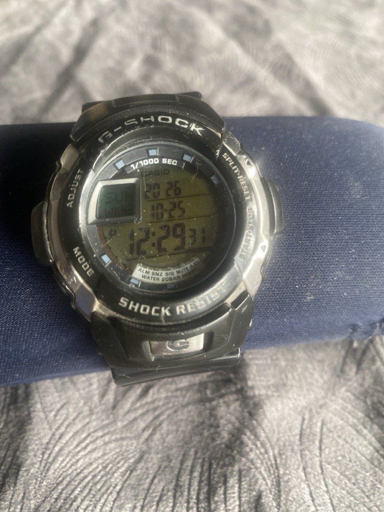 Casio gshock G-7700 original (Category: Men's Watches) located in Baguio. Submitted by agozun61 (Listing ID 1470183245, Image 1). Description: Vintage Casio gshock original. Good running condition..