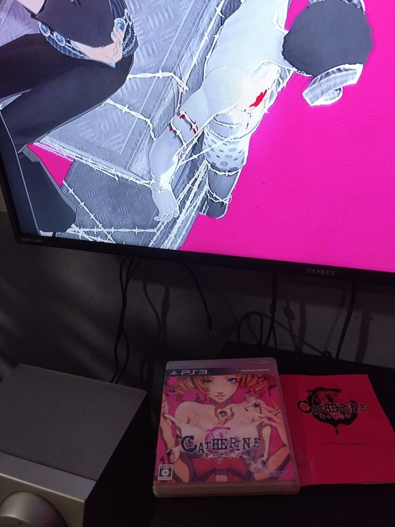catherine ps3 japan version (Category: PlayStation) located in Manila. Submitted by cruzivanpatrick (Listing ID 1470288089, Image 2). Description: ps3 game japan tested working see picture on top meet up lrt 1 abad santos station deliver kayo mag book po g cash payment shipping payment first salamat po.