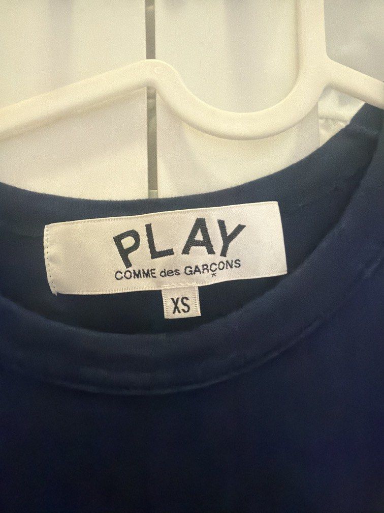 CDG Play shirt (Category: Sleeveless) located in Quezon City. Submitted by destashingmycloset (Listing ID 1470157134, Image 2). Description: .