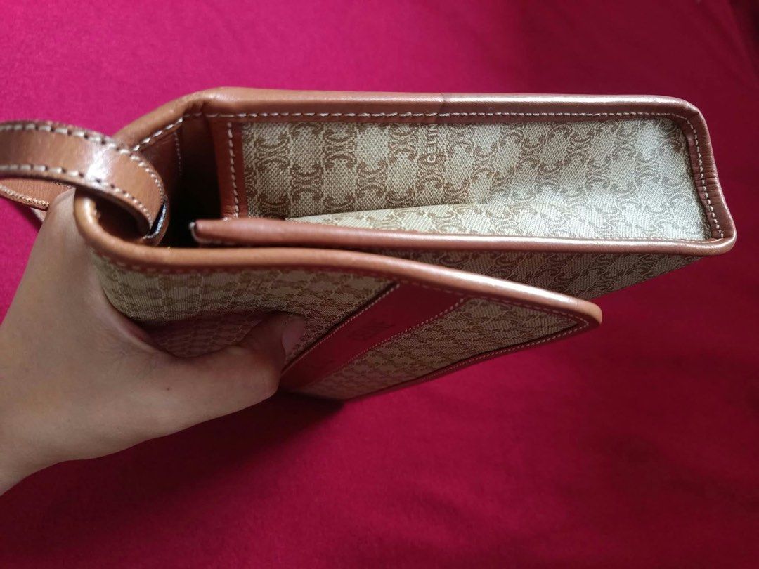 Celine Macadam Coated Canvas Crossbody Bag (Category: Luxury Bags & Wallets) located in Mabalacat. Submitted by bizzybones (Listing ID 1470179944, Image 3). Description: AUTHENTIC VERY GOOD CONDITION MOP GCASH COURIER JNT.