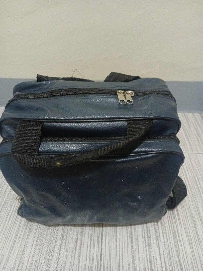 Centro Escolar University Nursing Department Bag (Category: Nursing & Healthcare) located in Mandaluyong City. Submitted by renewes (Listing ID 1470246983, Image 3). Description: - Authentic Centro Escolar University (CEU) Nursing Department blue leatherette bag - Features multiple zippered compartments and handy inner organizers - Comes with top handles and a convenient shoulder strap - Includes starter nursing tools: stethoscope, reflex hammer,