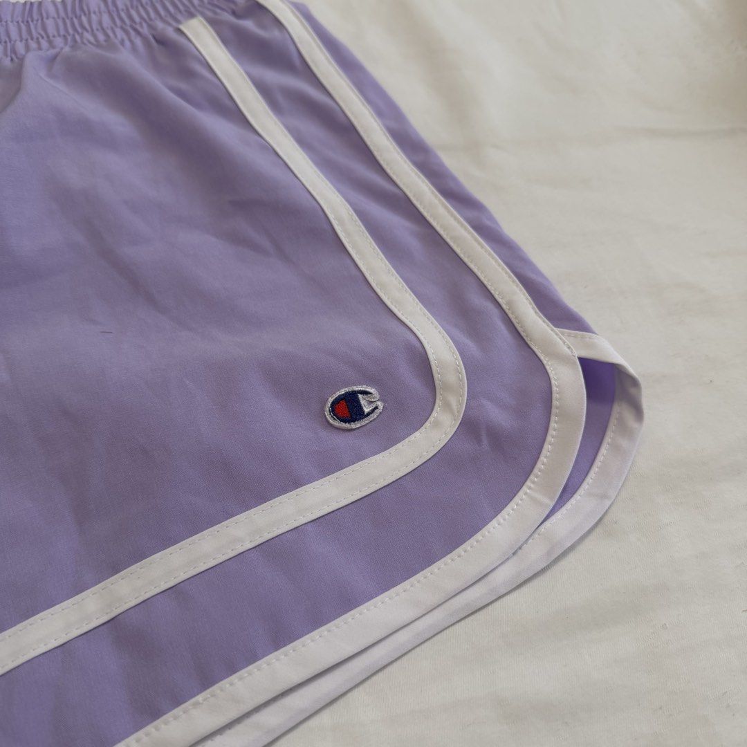 Champion Purple Shorts (Category: Babies & Kids Fashion) located in Bulacan. Submitted by nicabanana_ (Listing ID 1470256336, Image 2). Description: ✅ worn only once 💯 authentic 💯 ✨all listings are personally owned✨ 🏷️all listings are in good condition unless stated otherwise🏷️ payment methods: 💳 GCash 💳 Maya 💳 BPI 💳 Unionbank 💳 MariBank shipping options: 📦 J&T Express 📦 Lalamove locations: 📍 Bulacan 📍 Valenzuela 📍 Makati.