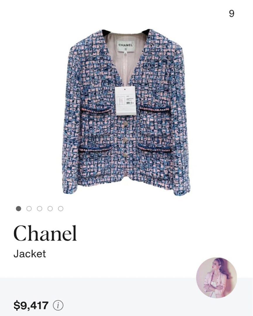 💫Chanel 21P Multicolor Tweed Jacket (Category: Luxury Apparel) located in Manila. Submitted by yourdaily_obsessions (Listing ID 1470281179, Image 3). Description: Item: Chanel •Size 34 on tag, S-M •Measurements Shoulder: 15.5” Bust: 32-34 Width: 17” Length: 22.5” •Searchable code: P70099v49020 •Highly recommended! Must have.✨☺️ - Notes before making an offer❗️ •Photos are provided for self authentication. •Bogus/irresponsible buyer auto blocked 
