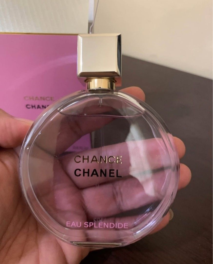 Chanel Chance (Category: Fragrance & Deodorants) located in Manila. Submitted by precy.gracr (Listing ID 1470312243, Image 2). Description: full presentation guaranteed authentic almost full.