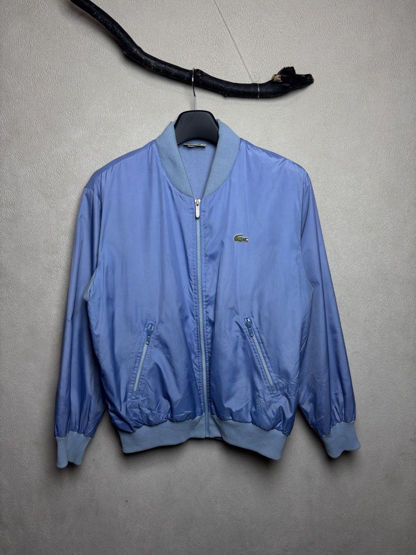 Chemise Lacoste Bomber Jacket (Category: Coats, Jackets and Outerwear) located in Baybay. Submitted by thrift.ed2023 (Listing ID 1470309496, Image 1). Description: Chemise Lacoste Bomber Jacket Large 22x26 No Issue Need Wash Good as New .