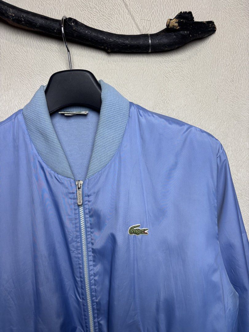 Chemise Lacoste Bomber Jacket (Category: Coats, Jackets and Outerwear) located in Baybay. Submitted by thrift.ed2023 (Listing ID 1470309496, Image 2). Description: Chemise Lacoste Bomber Jacket Large 22x26 No Issue Need Wash Good as New .