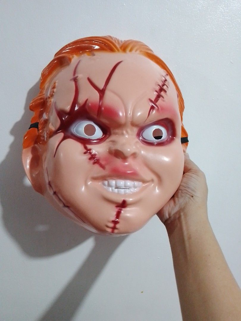 Chuckie Mask Halloween Mask (Category: Everything Else Others) located in Marikina City. Submitted by alexfortu88925 (Listing ID 1470175057, Image 1). Description: Chuckie Mask Halloween Mask.