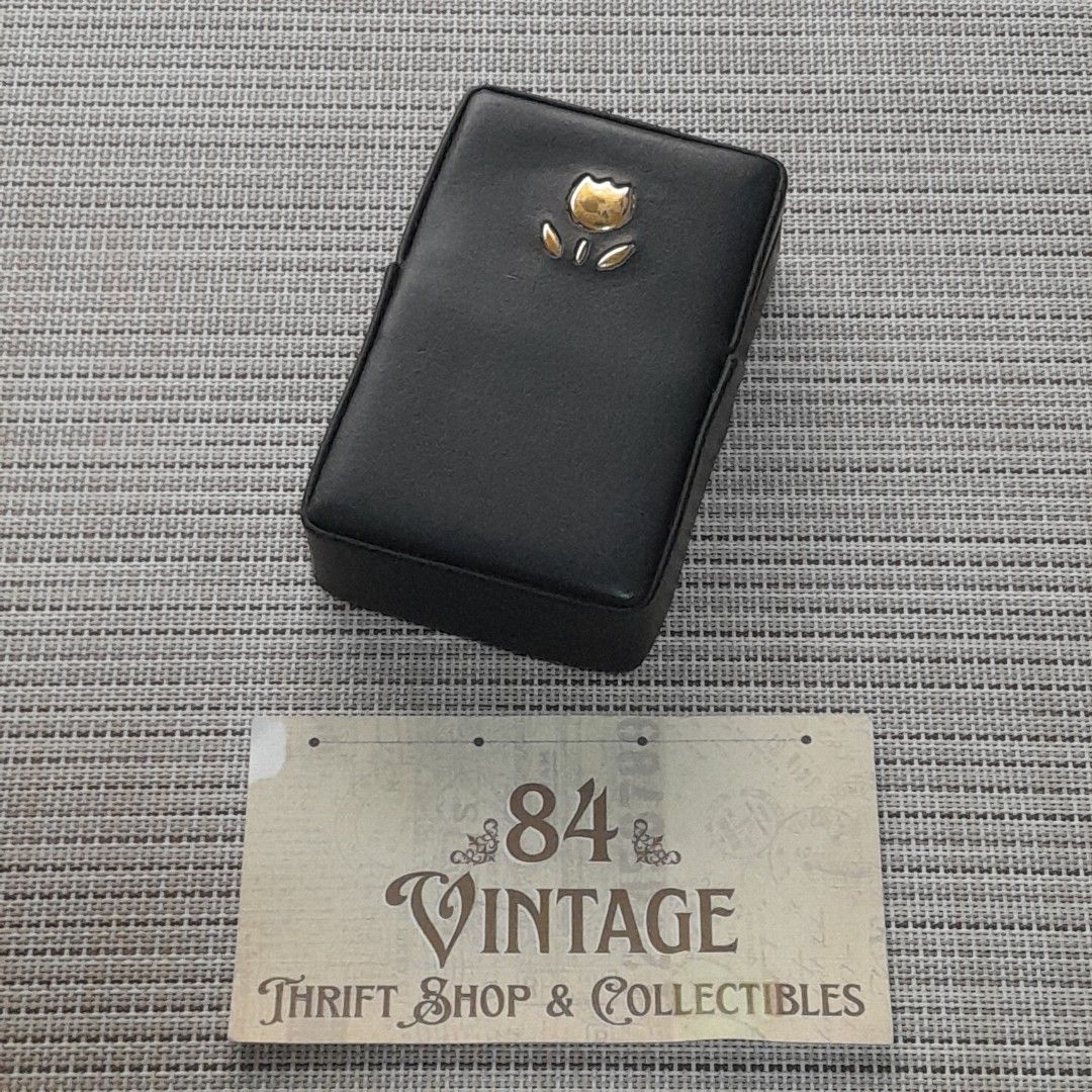Cigarette Leather Case (Category: Vintage Collectibles) located in Las Pinas. Submitted by 84vintage (Listing ID 1470203052, Image 1). Description: Black vintage leather cigarette case. As Is Where Is Only. Actual photos posted. Please examine them carefully as they are part of the description. --📌 MUST READ Before Dealing with us 📌-- ⚠️Price is posted. No lowballs please. ⚠️Vintage items are only sold As Is Where Is. If you want new items with
