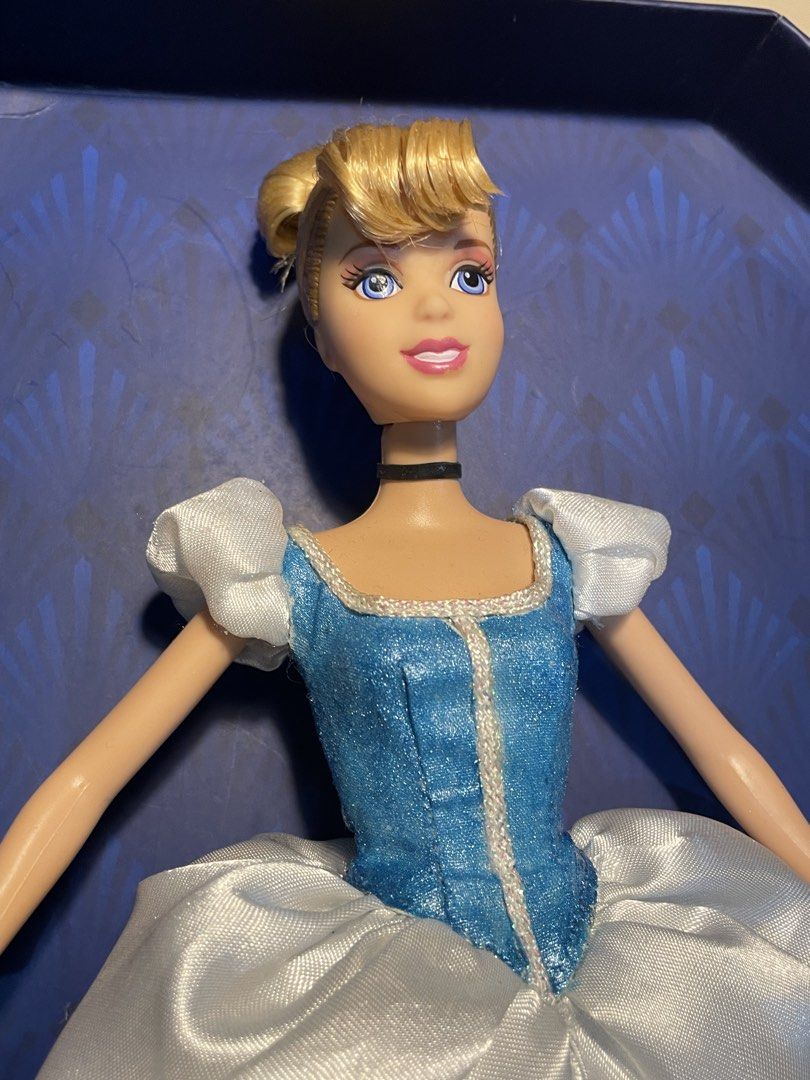 Cinderella Doll (Category: Figurines & Statues) located in Quezon City. Submitted by upcyclehub (Listing ID 1459625289, Image 1). Description: Slightly cracked neck, di halata. Customized gown (painted and sealed).