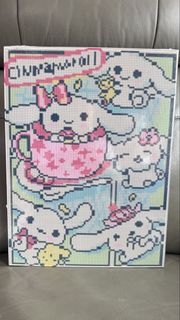 Cinnamoroll Diamond Art Kit with Frame and Tools, Hobbies & Lifestyle ...