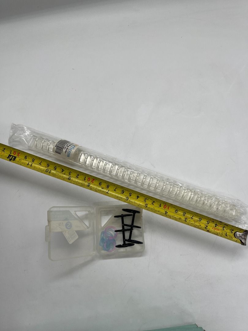 Clear Spiral Binding Coils and Small Black Binder Rings (Category: Craft Supplies & Tools) located in San Juan City. Submitted by transloucent12 (Listing ID 1470232427, Image 3). Description: .