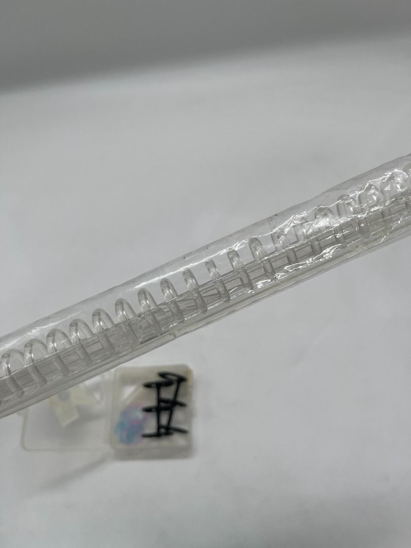 Clear Spiral Binding Coils and Small Black Binder Rings (Category: Craft Supplies & Tools) located in San Juan City. Submitted by transloucent12 (Listing ID 1470232427, Image 1). Description: .