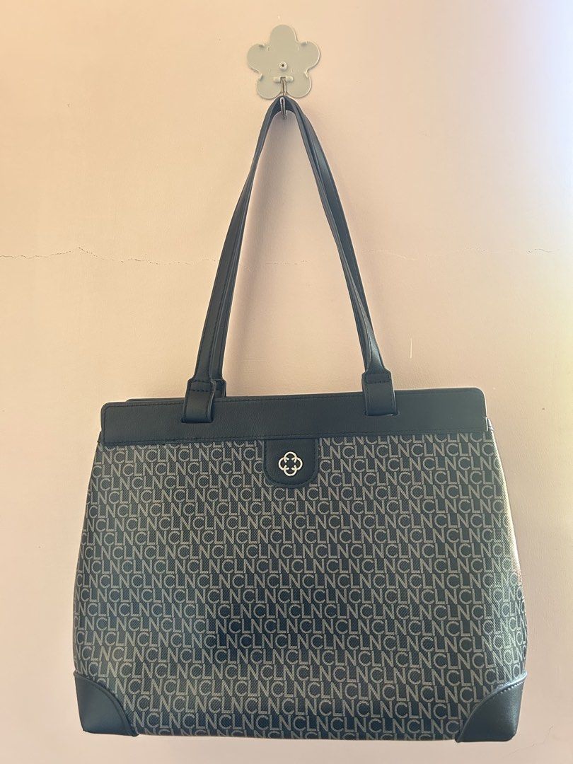 Cln & Christy Ng (Category: Tote Bags) located in Dagupan City. Submitted by leilamove (Listing ID 1470209111, Image 2). Description: 2 bags for ₱ 1,000 only 👜 CLN Gracielle Tote Bag (black) 👜 Christy Ng Alesso size Medium (blue) Last price posted + sf rfs; decluttering bags. Pm me if ure interested :) .