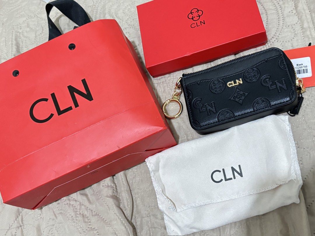 CLN Joie Black Card Holder Wallet (Category: Wallets & Card holders) located in Tarlac. Submitted by alxckretdump (Listing ID 1470292846, Image 1). Description: 📌 negotiatiable - Brand: CLN - Model: Joie - Condition: Brand new with store tags still attached - Inclusions: Original dust bag, red box and paper bag NO COD J&T ONLY .