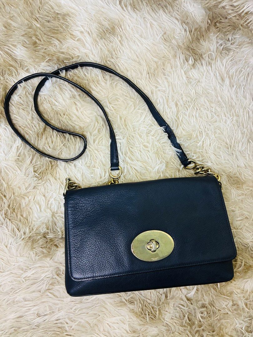 Coach Leather Crossbody in Navy Blue (Category: Cross-body Bags) located in Subic. Submitted by anabananaco. (Listing ID 1470183285, Image 1). Description: 👌 Guaranteed authentic. 👜 Preloved Bags 🎌 From Japan 🇯🇵 📦 Shipping Fee c/o buyer thru J&T or LBC. .
