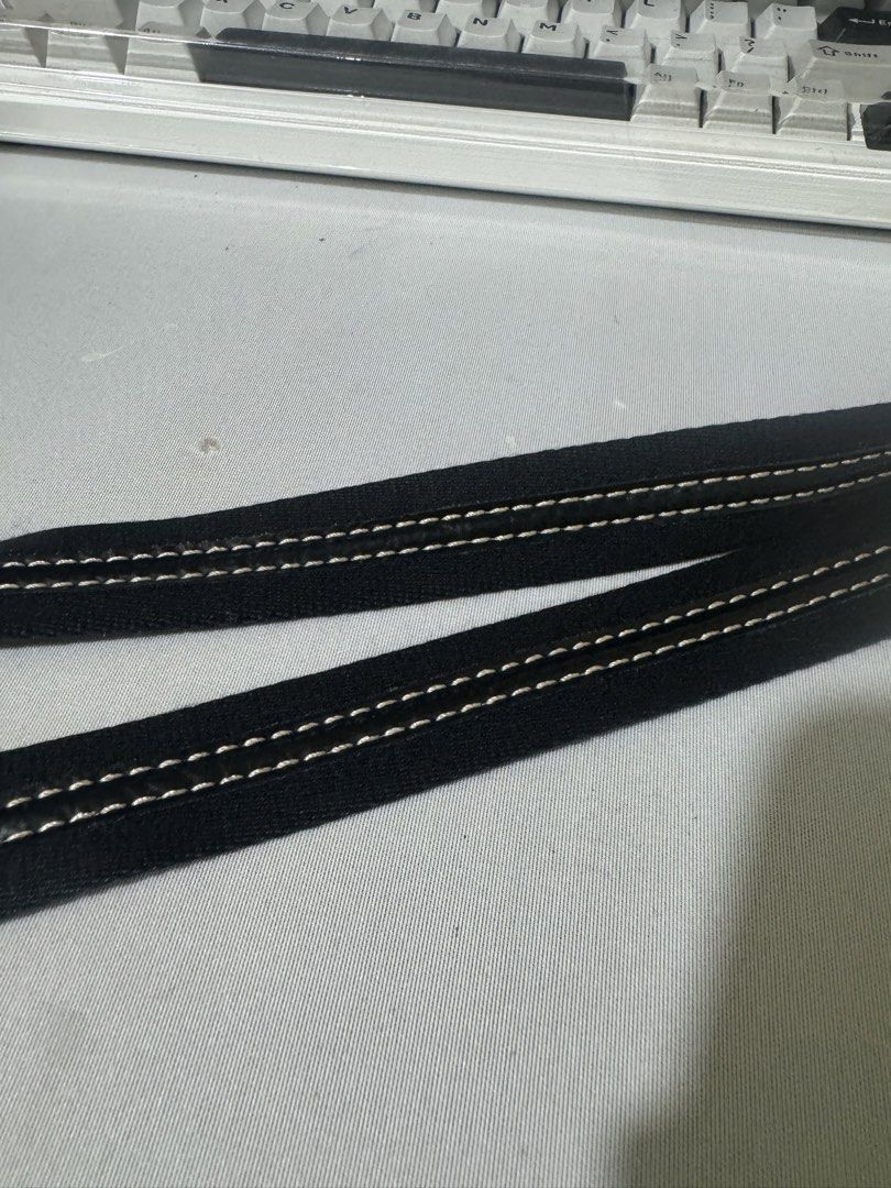 Coach Long strap (Category: Shoulder Bags) located in Lagawe. Submitted by favorsnflavors69115 (Listing ID 1470252983, Image 3). Description: Black coach long strap For coach demi stripe or any coach bag Original 44.5 inches (end to end) 300 + 54 sf j&t.
