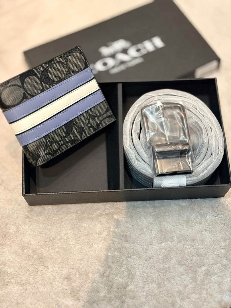 Coach Mens Wallet with Belt (Category: Wallets & Card Holders) located in Quezon City. Submitted by bagsboutiqueph (Listing ID 1470142815, Image 3). Description: LAST PRICE POSTED. LIMITED STOCKS! BRANDNEW WITH INCLUSIONS. COLOR MAY SLIGHTLY VARY IN ACTUAL DUE TO LIGHTING AND CAMERA SETTING. OTHER PHOTOS WILL BE SEND DURING PURCHASE AND FOR SURE BUYERS ONLY. WHEN IN DOUBT, DO NOT ORDER. THANK YOU..