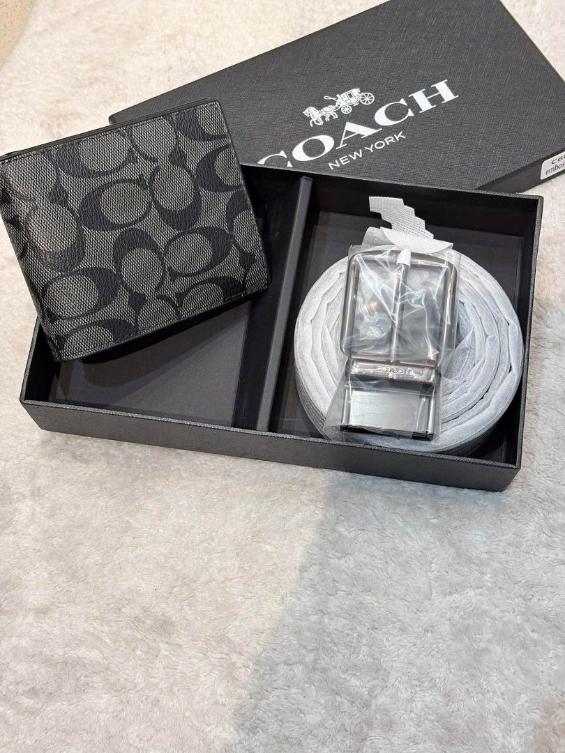 Coach Mens Wallet with Belt (Category: Wallets & Card Holders) located in Quezon City. Submitted by bagsboutiqueph (Listing ID 1470142815, Image 1). Description: LAST PRICE POSTED. LIMITED STOCKS! BRANDNEW WITH INCLUSIONS. COLOR MAY SLIGHTLY VARY IN ACTUAL DUE TO LIGHTING AND CAMERA SETTING. OTHER PHOTOS WILL BE SEND DURING PURCHASE AND FOR SURE BUYERS ONLY. WHEN IN DOUBT, DO NOT ORDER. THANK YOU..