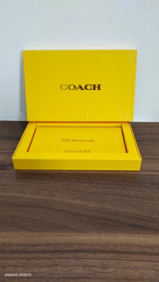 Coach Raya Sampul - box + 4 pieces, Hobbies & Lifestyle, Stationery ...