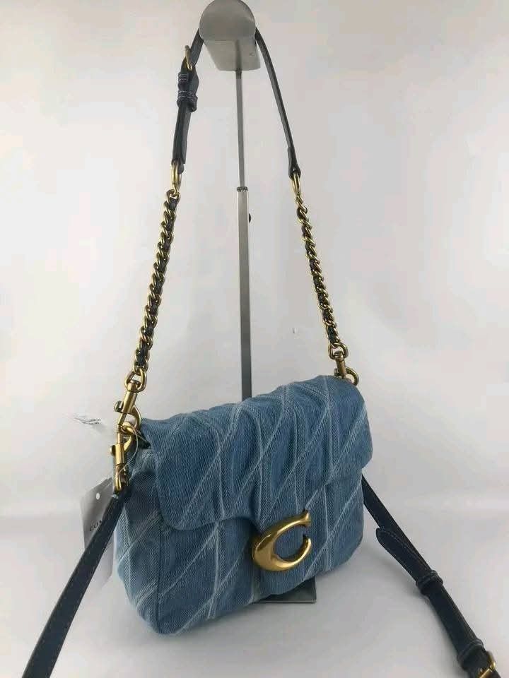Coach Tabby Square 20 in Denim (Category: Cross-body Bags) located in Quezon City. Submitted by bagsboutiqueph (Listing ID 1470143891, Image 3). Description: LAST PRICE POSTED. LIMITED STOCKS! BRANDNEW WITH INCLUSIONS. COLOR MAY SLIGHTLY VARY IN ACTUAL DUE TO LIGHTING AND CAMERA SETTING. OTHER PHOTOS WILL BE SEND DURING PURCHASE AND FOR SURE BUYERS ONLY. WHEN IN DOUBT, DO NOT ORDER. THANK YOU..