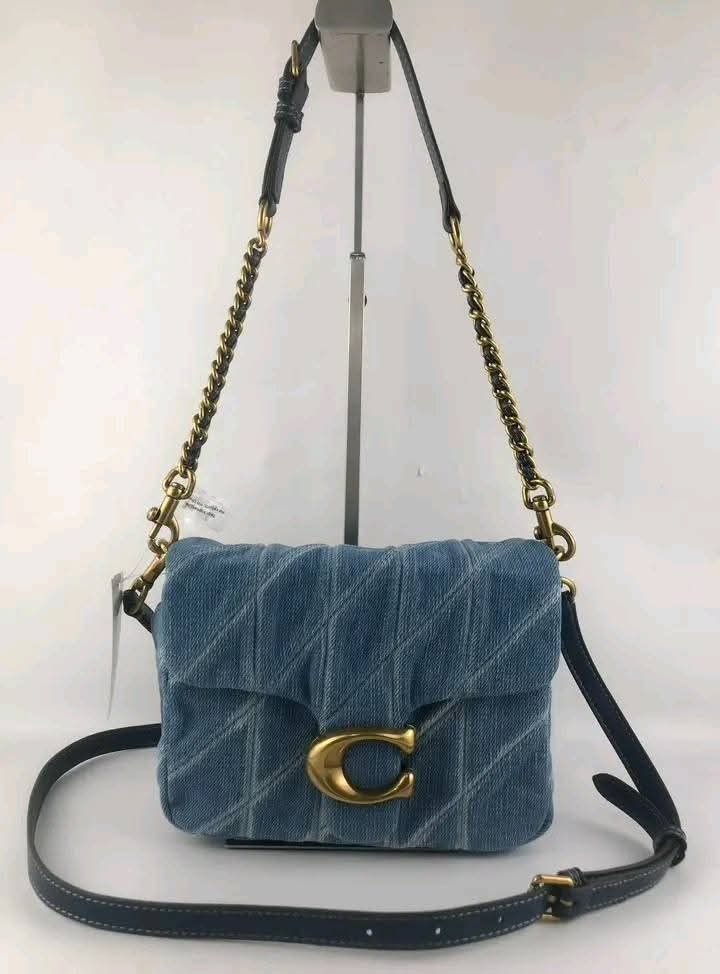 Coach Tabby Square 20 in Denim (Category: Cross-body Bags) located in Quezon City. Submitted by bagsboutiqueph (Listing ID 1470143891, Image 2). Description: LAST PRICE POSTED. LIMITED STOCKS! BRANDNEW WITH INCLUSIONS. COLOR MAY SLIGHTLY VARY IN ACTUAL DUE TO LIGHTING AND CAMERA SETTING. OTHER PHOTOS WILL BE SEND DURING PURCHASE AND FOR SURE BUYERS ONLY. WHEN IN DOUBT, DO NOT ORDER. THANK YOU..