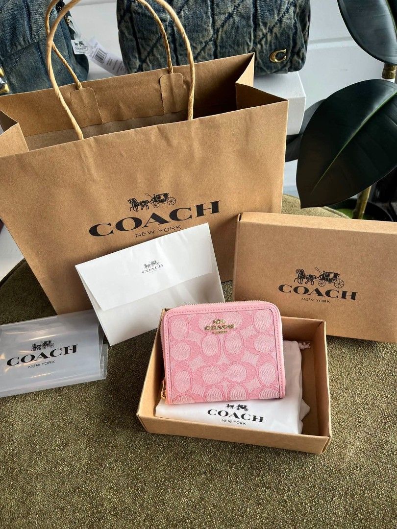 Coach Zip Around Wallet in Signature (Category: Wallets & Card holders) located in Quezon City. Submitted by bagsboutiqueph (Listing ID 1470171731, Image 1). Description: LAST PRICE POSTED. LIMITED STOCKS! BRANDNEW WITH INCLUSIONS. COLOR MAY SLIGHTLY VARY IN ACTUAL DUE TO LIGHTING AND CAMERA SETTING. OTHER PHOTOS WILL BE SEND DURING PURCHASE AND FOR SURE BUYERS ONLY. WHEN IN DOUBT, DO NOT ORDER. THANK YOU..