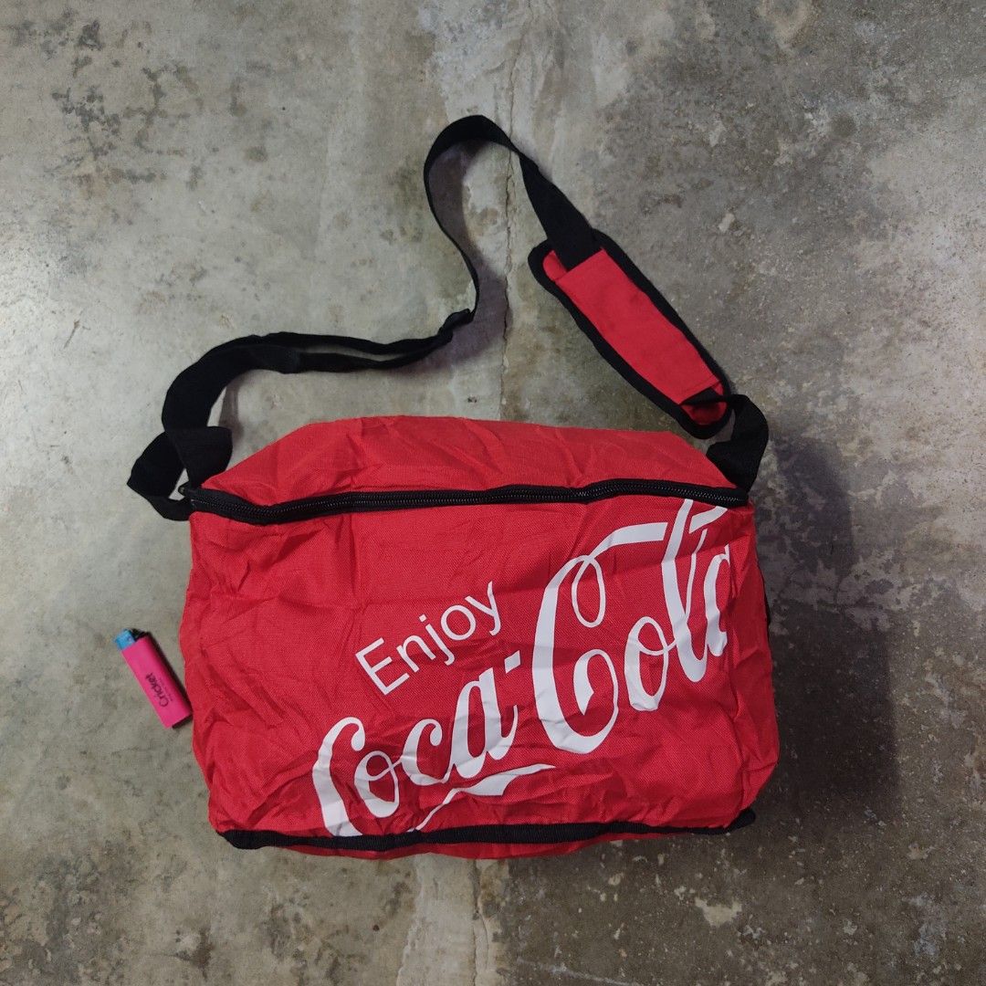 Coca-Cola Red Crossbody Shoulder Bag Official Merchandise, Men's ...