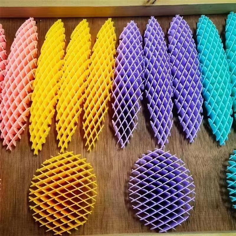 Colorful 3D Printed Lattice Sheets Grid Panels Craft Supplies, Hobbies ...
