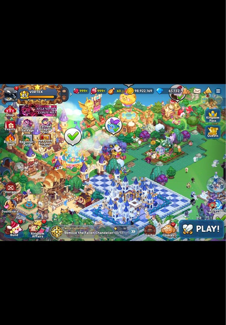 Cookie Run Kingdom Account (Category: Game Gift Cards & Accounts) located in Quezon City. Submitted by pongkan_impact (Listing ID 1470198146, Image 3). Description: - Level 45 endgame account - 65,132 Crystals & 98 Million Gold - 151 out of 183 Cookies unlocked - Max Level 100 meta characters - Legendary costumes included - Stacked inventory loaded with stamina jellies.