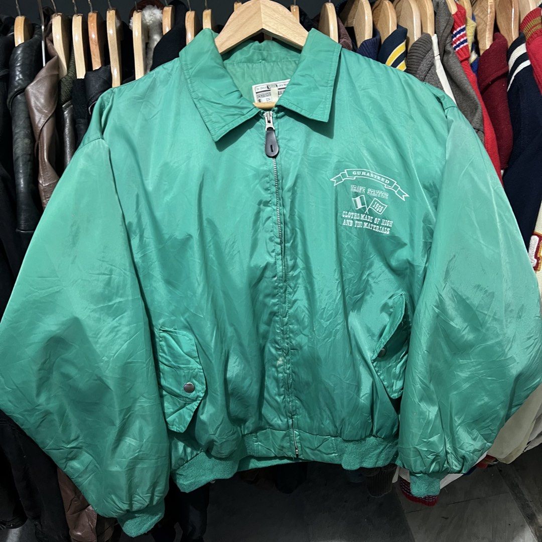 Corsaire bomber jacket (Category: Coats, Jackets and Outerwear) located in Baguio. Submitted by itsvintageclothing (Listing ID 1470265227, Image 1). Description: Length 25 Pit to pit 26.