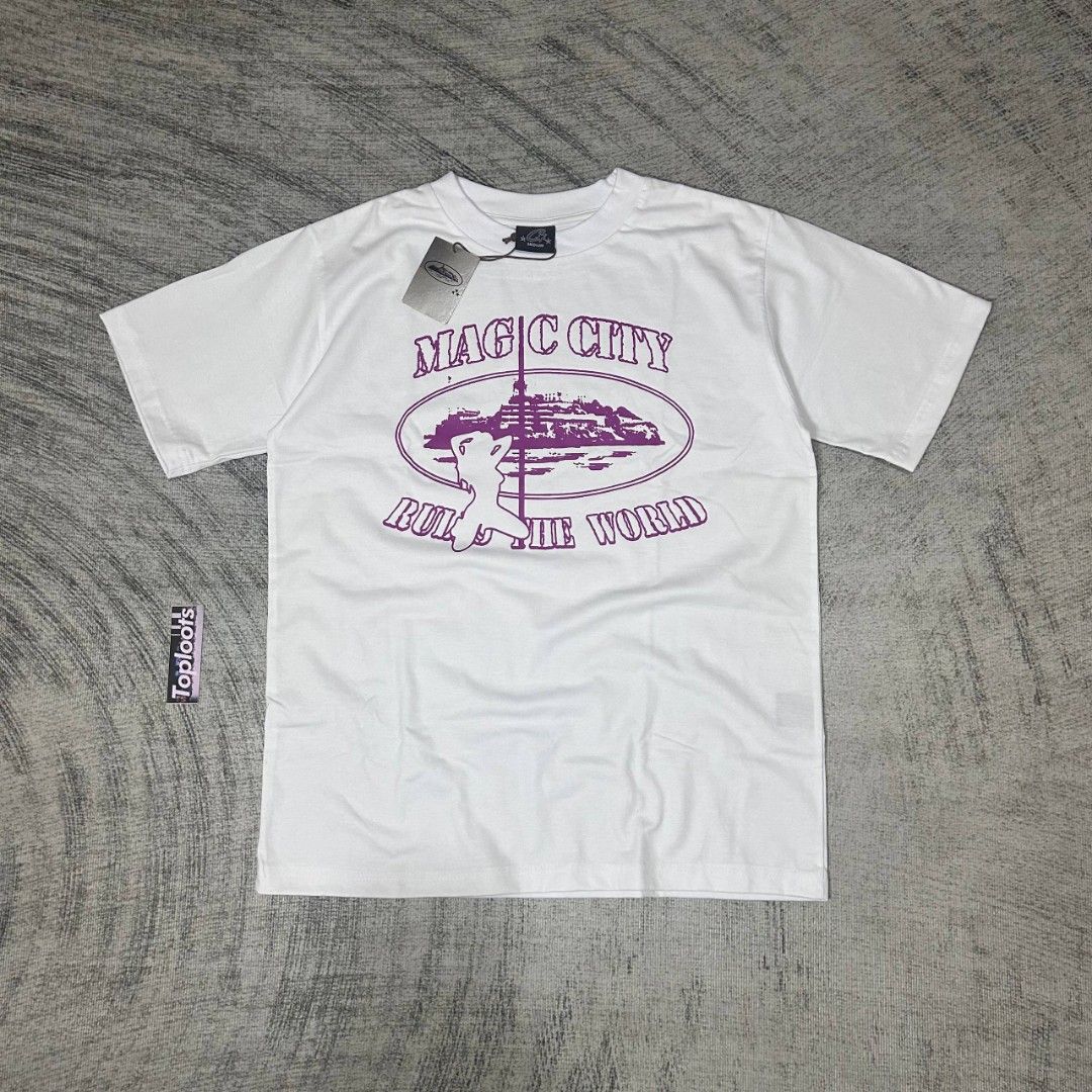 CORTEIZ Magic City (Category: Tshirts & Polo Shirts ) located in Quezon City. Submitted by mr.joaquin999 (Listing ID 1470199789, Image 1). Description: Brandnew Complete Tags with hangtag AVAIL SIZE ⬇️ •MEDIUM width: 20.5-21 length: 30 •XL width: 23.5 length: 30 699+sf.