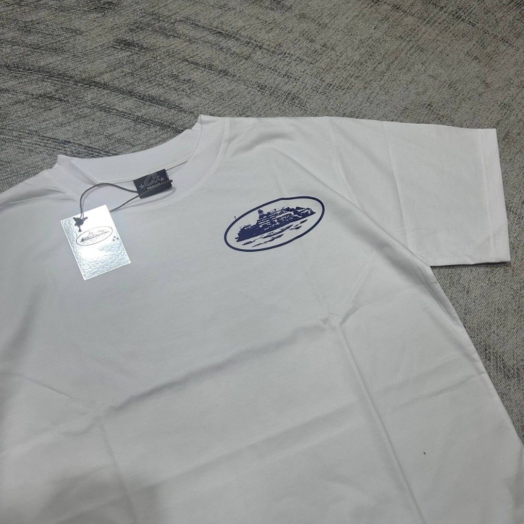 Corteiz Navy Blue OGIsland Logo (Category: Tshirts & Polo Shirts ) located in Quezon City. Submitted by mr.joaquin999 (Listing ID 1470198871, Image 2). Description: Brandnew Complete Tags with Hangtag AVAIL SIZE ⬇️ •MEDIUM width: 20.5-21 length: 28 •Large width: 22 length: 28 •XL width:23.5 length: 30 699+sf.