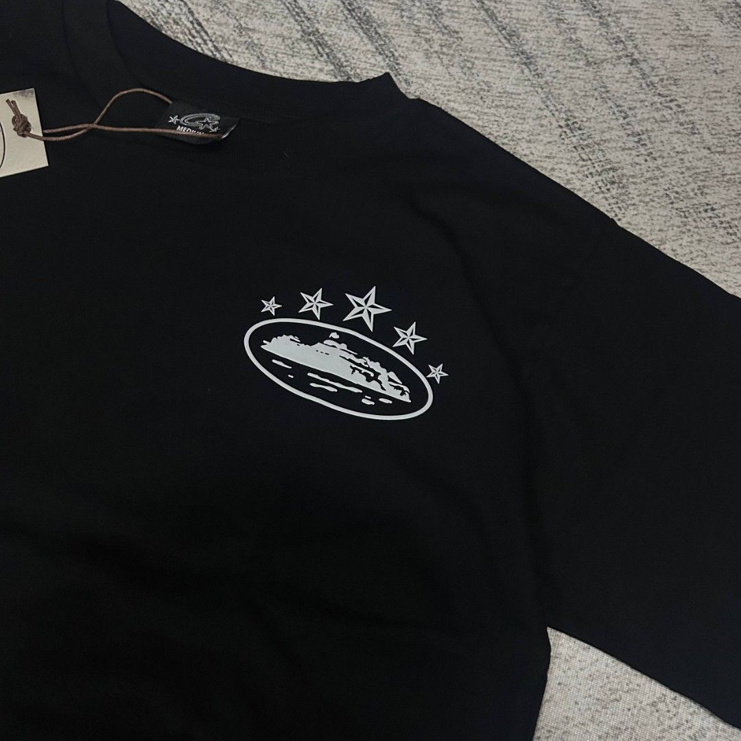 CORTEIZ x NIKE Blk (Category: Tshirts & Polo Shirts ) located in Quezon City. Submitted by mr.joaquin999 (Listing ID 1470202124, Image 3). Description: Brandnew Complete Tags with Hangtag Avail Size ⬇️ •Medium width: 20.5-21 lenght: 28 •Large width: 22 length: 28 699+sf.