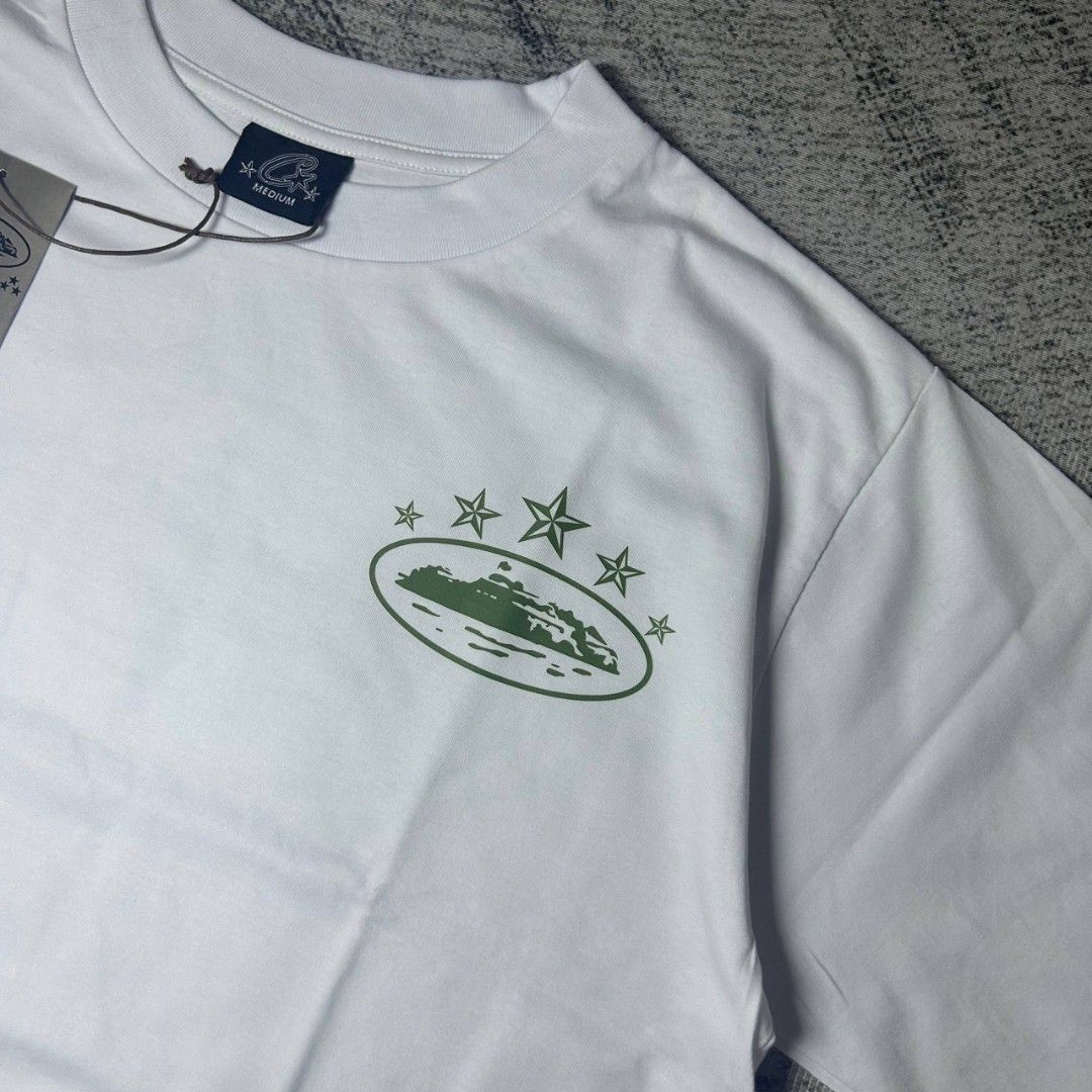 Corteiz x Nike White (Category: Tshirts & Polo Shirts ) located in Quezon City. Submitted by mr.joaquin999 (Listing ID 1470200462, Image 3). Description: Brandnew Complete Tags with hangtag Avail Size ⬇️ •Medium width: 20.5-21 length: 28 •Large width: 22 length: 28 •XL width: 23.5 length: 30 699+sf.
